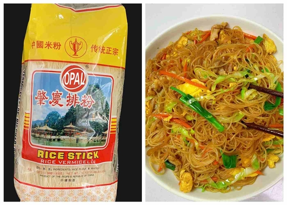 Glutenfreie und vegane Reisstifte Vermicelli