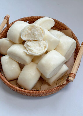 Gefrorene gedämpfte Brötchen | Gefrorenes Mantou | BRC- und HALAL-zertifiziert | EU-Standard | Großhandel für Fast Food und Takeaway