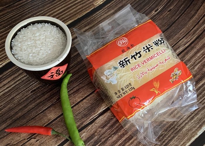 Bemehlen Sie Stock-trockene sofortige Reis-Suppennudelnudeln auf Chinesisch